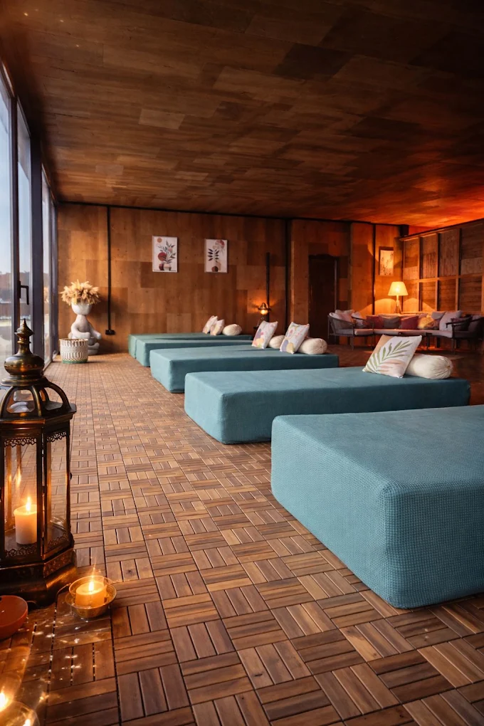Spa relaxation room